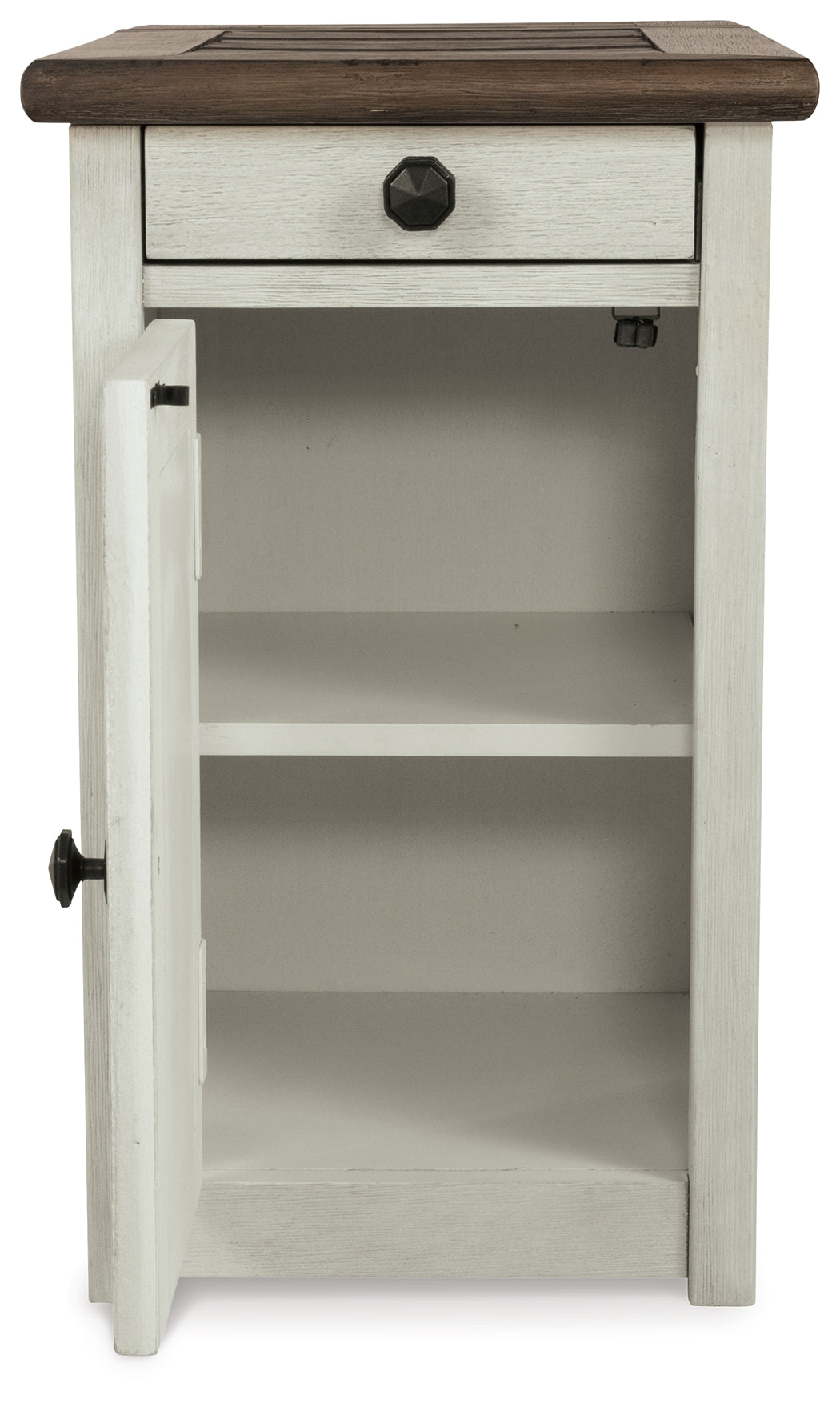 Bolanburg Two-tone Coffee Table and 2 Chairside End Tables with Console from Ashley - Luna Furniture