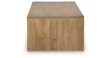 Ella Grove Rich Brown Coffee Table from Ashley Furniture - Luna Furniture