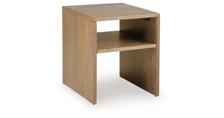 Ella Grove Rich Brown End Table from Ashley - Luna Furniture