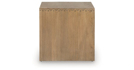 Ella Grove Rich Brown End Table from Ashley - Luna Furniture