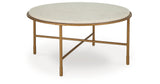 Alben Antique Gold Coffee Table from Ashley - Luna Furniture