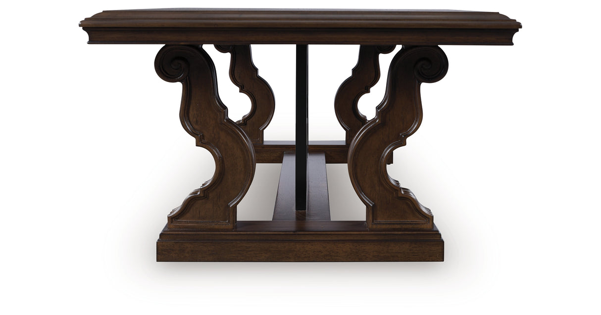 Maylee Dark Brown Coffee Table from Ashley - Luna Furniture