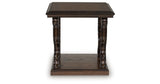 Maylee Dark Brown End Table from Ashley Furniture - Luna Furniture