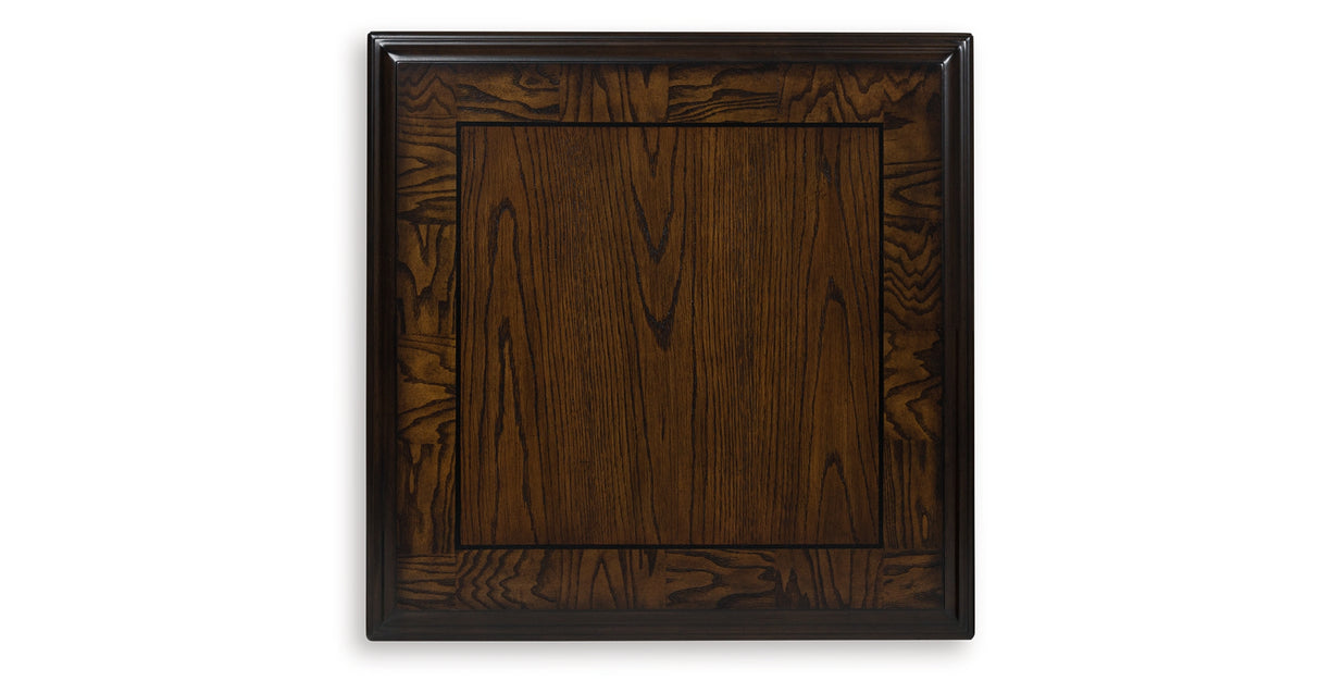 Maylee Dark Brown Coffee Table and 2 End Tables from Ashley - Luna Furniture