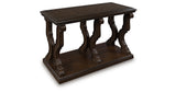 Maylee Dark Brown Sofa Table from Ashley Furniture - Luna Furniture