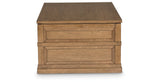 Sharlance Light Brown Lift-Top Coffee Table from Ashley - Luna Furniture