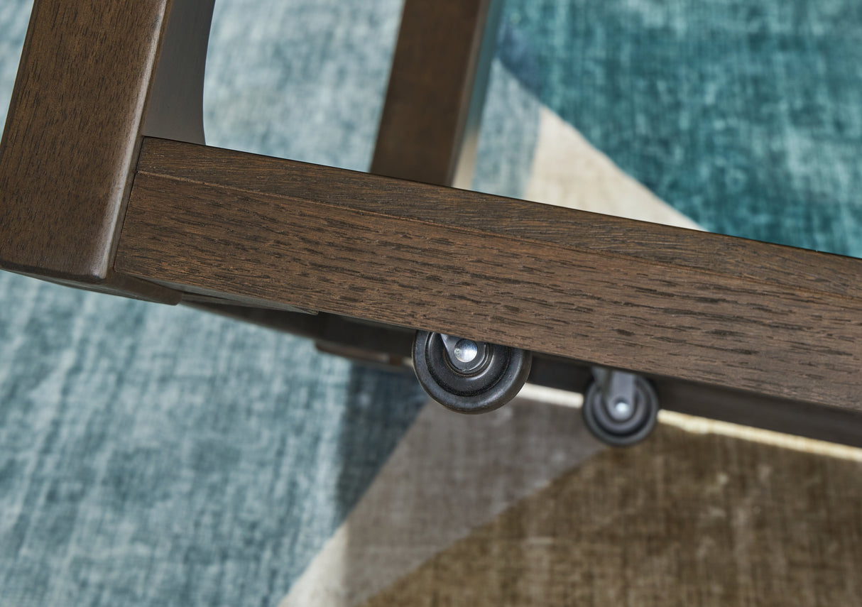 Breckington Dark Brown Coffee Table from Ashley - Luna Furniture