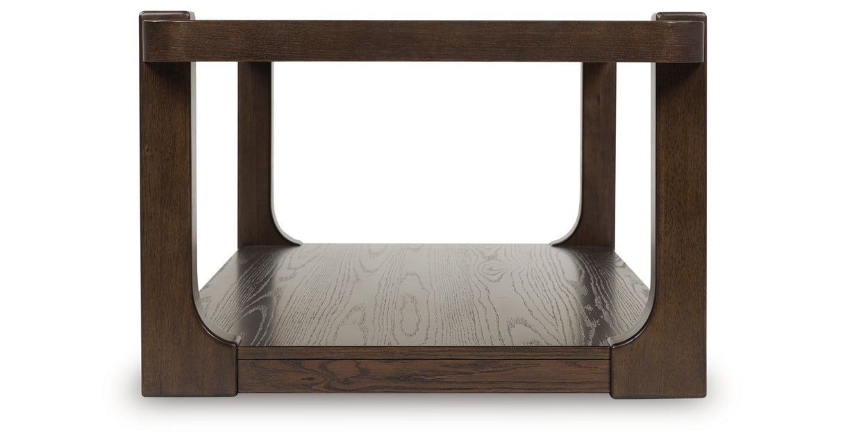 Breckington Dark Brown Coffee Table from Ashley - Luna Furniture