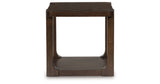 Breckington Dark Brown End Table from Ashley - Luna Furniture