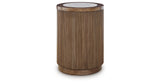 Hadonna Brown End Table from Ashley - Luna Furniture
