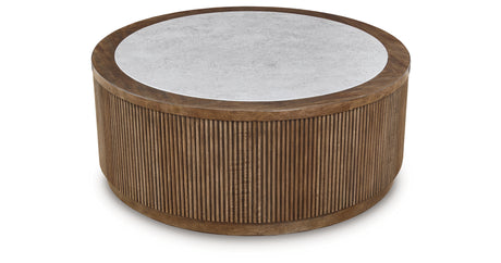 Hadonna Brown Coffee Table from Ashley - Luna Furniture
