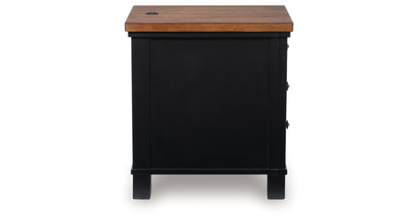 Wildenauer Lift-top Coffee Table and 2 Chairside End Tables from Ashley - Luna Furniture
