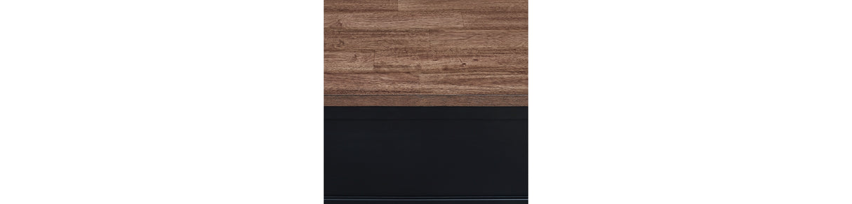 Wildenauer Brown/Black End Table from Ashley - Luna Furniture