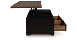 Wildenauer Lift-top Coffee Table and 2 Chairside End Tables from Ashley - Luna Furniture