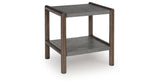 Kallenny Brown/Gray End Table from Ashley - Luna Furniture