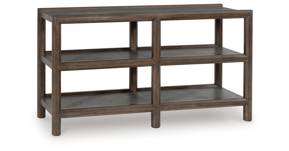 Kallenny Brown/Gray Sofa Table from Ashley Furniture - Luna Furniture