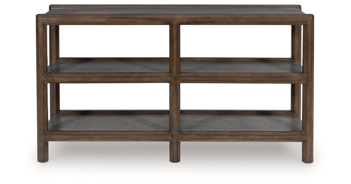 Kallenny Brown/Gray Sofa Table from Ashley Furniture - Luna Furniture