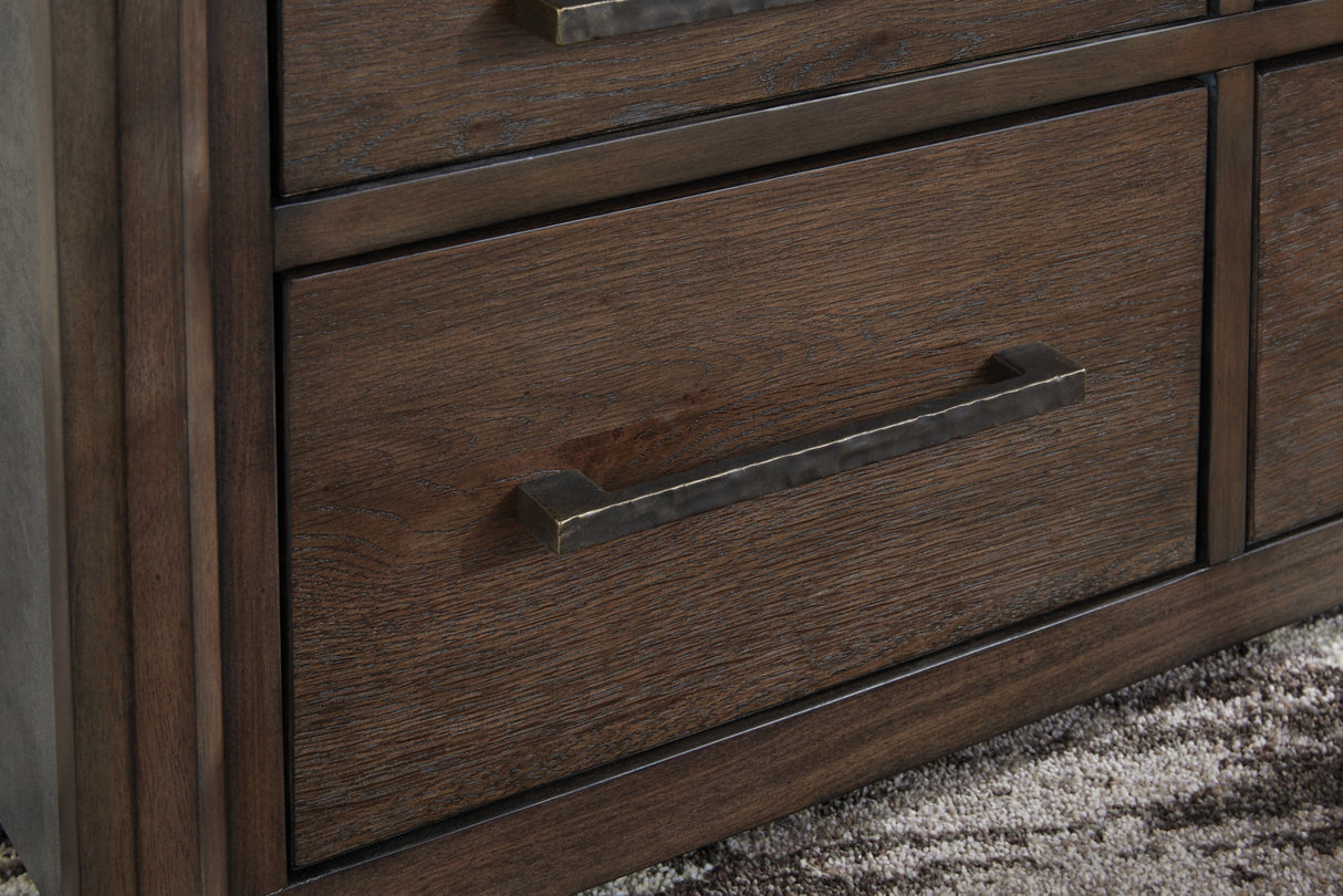Kallenny Brown/Gray Coffee Table from Ashley - Luna Furniture