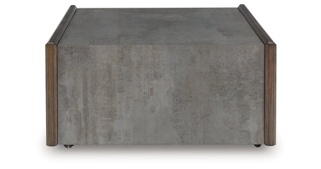 Kallenny Brown/Gray Coffee Table from Ashley - Luna Furniture