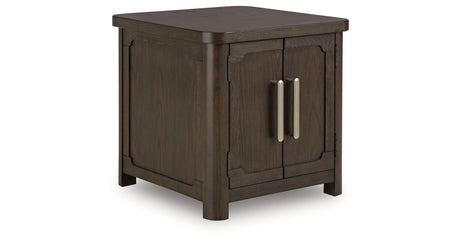 Breckington Dark Brown End Table from Ashley - Luna Furniture
