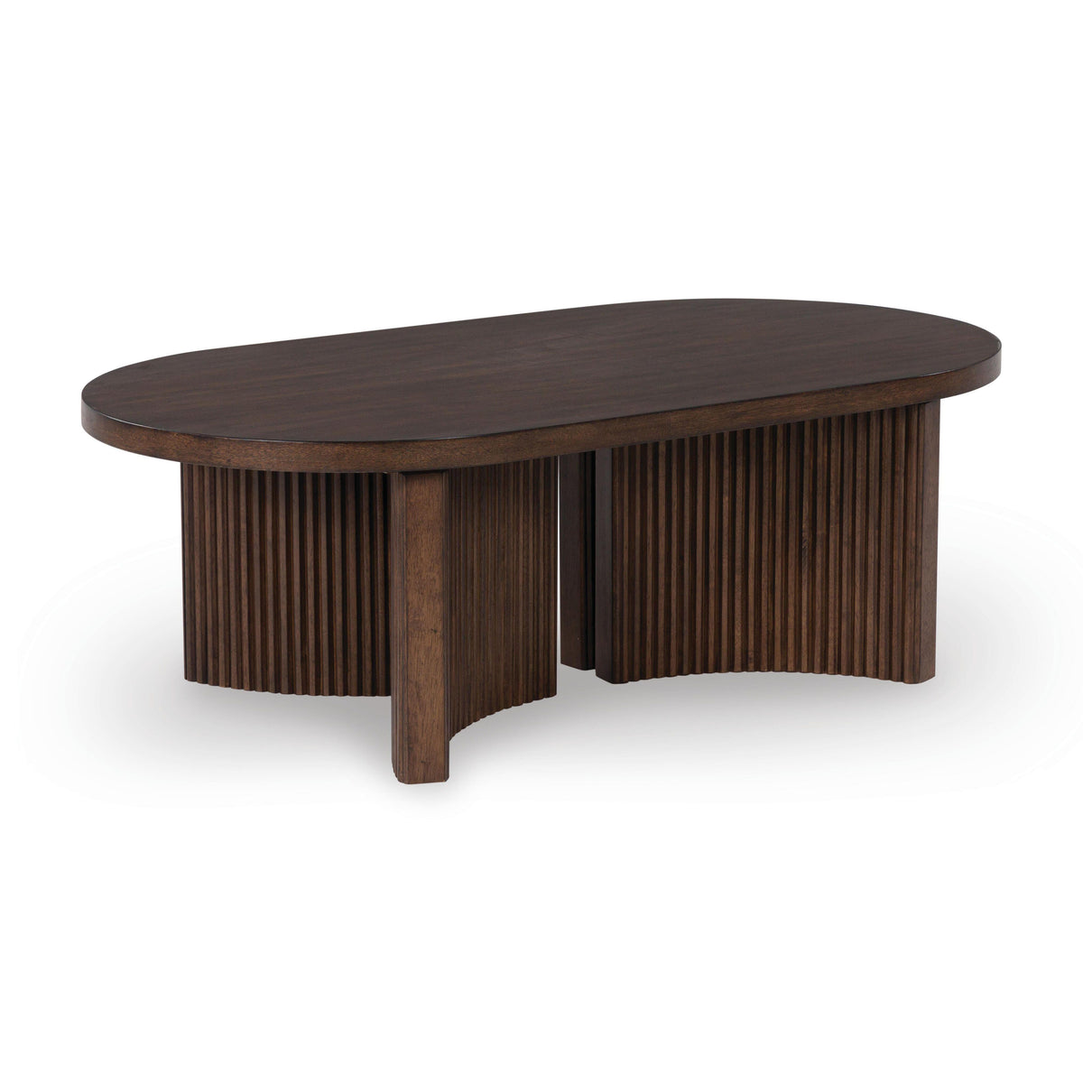 Korestone Dark Brown Coffee Table from Ashley - Luna Furniture