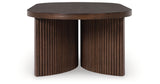 Korestone Dark Brown Coffee Table from Ashley - Luna Furniture