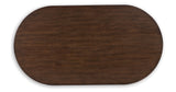 Korestone Coffee Table with 1 End Table in Dark Brown from Ashley Furniture - Luna Furniture