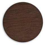 Korestone Dark Brown Coffee Table and 2 End Tables from Ashley - Luna Furniture