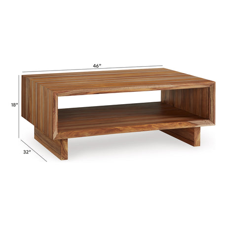 Dressonni Brown Coffee Table from Ashley - Luna Furniture
