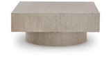 Jorielyn Light Grayish Brown Coffee Table from Ashley Furniture - Luna Furniture