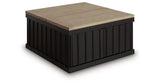Rylandyn Black/Light Brown Lift-Top Coffee Table from Ashley - Luna Furniture