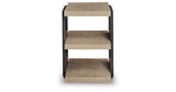 Rylandyn Black/Light Brown End Table from Ashley - Luna Furniture