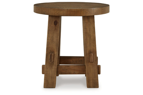 Mackifeld Warm Brown Coffee Table and 2 End Tables from Ashley - Luna Furniture