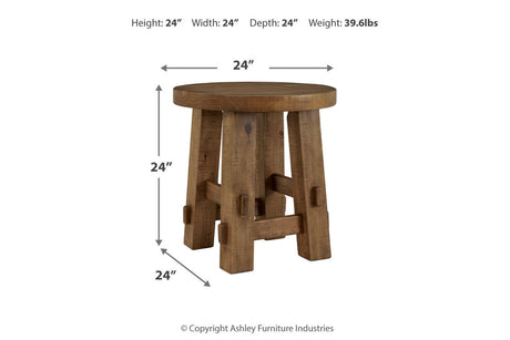 Mackifeld Warm Brown Coffee Table and 2 End Tables from Ashley - Luna Furniture