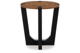 Hanneforth Brown/Black Coffee Table and 2 End Tables from Ashley - Luna Furniture