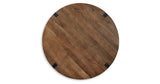 Hanneforth Coffee Table with 1 End Table in Brown/Black from Ashley Furniture - Luna Furniture