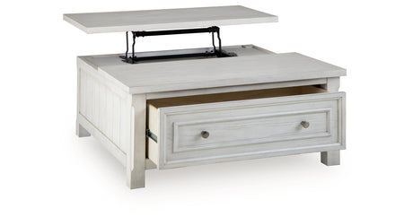 Robbinsdale Antique White Lift-Top Coffee Table from Ashley Furniture - Luna Furniture