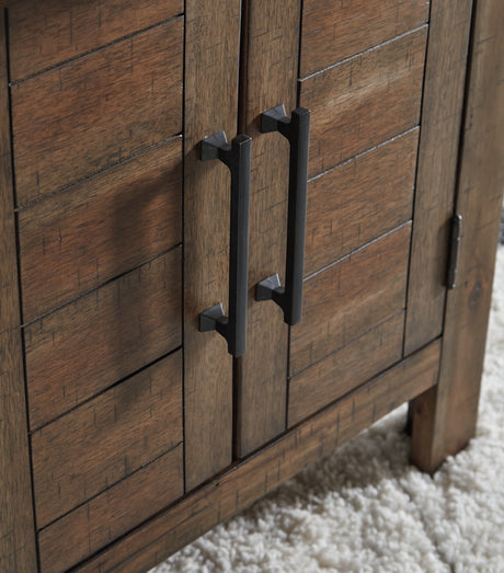 Moriville Grayish Brown Lift-top Coffee Table and 2 End Tables from Ashley Furniture - Luna Furniture
