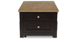 Drazmine Brown Lift-Top Coffee Table from Ashley Furniture - Luna Furniture