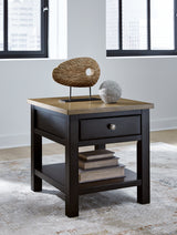 Drazmine Brown End Table from Ashley Furniture - Luna Furniture