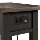 Tyler Creek Two-tone Chairside End Table from Ashley - Luna Furniture
