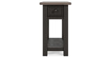 Tyler Creek 2 End Tables in Grayish Brown/Black from Ashley - Luna Furniture