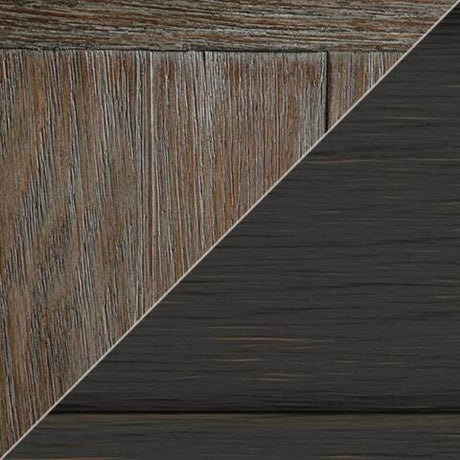 Tyler Creek Grayish Brown/Black Chairside End Table with USB Ports & Outlets from Ashley - Luna Furniture