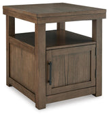 Boardernest Brown Coffee Table and 2 End Tables from Ashley - Luna Furniture