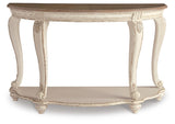 Realyn White/Brown Coffee Table, 2 Ends and Console from Ashley - Luna Furniture
