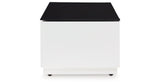 Gardoni White/Black Coffee Table from Ashley Furniture - Luna Furniture