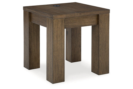 Rosswain Warm Brown Lift-top Coffee Table and 2 End Tables from Ashley - Luna Furniture