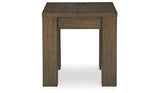 Rosswain Coffee Table with 2 End Tables in Warm Brown from Ashley - Luna Furniture