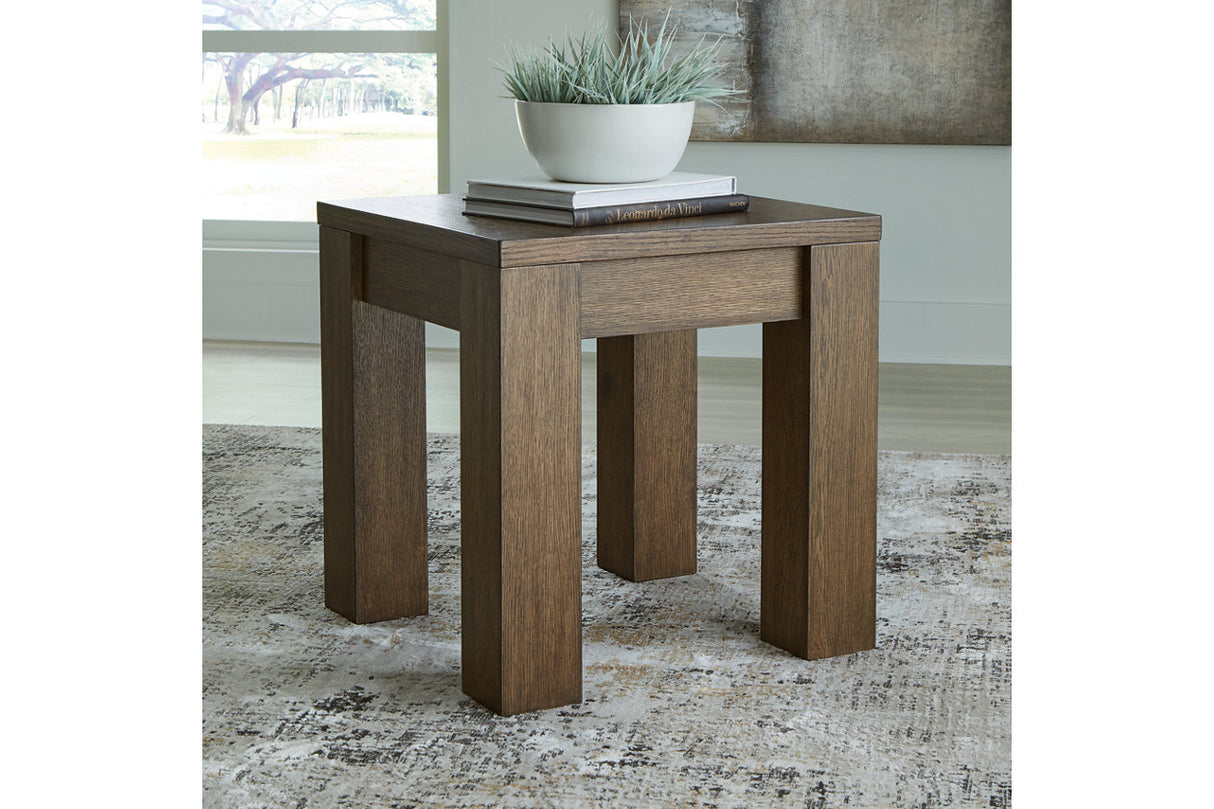 Rosswain Warm Brown Lift-top Coffee Table and 2 End Tables from Ashley - Luna Furniture