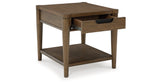 Roanhowe Brown End Table from Ashley - Luna Furniture